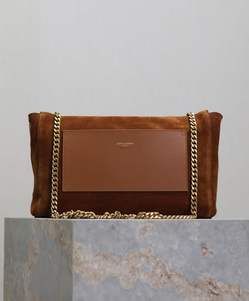 Saint Laurent Reversible Medium Kate In Suede